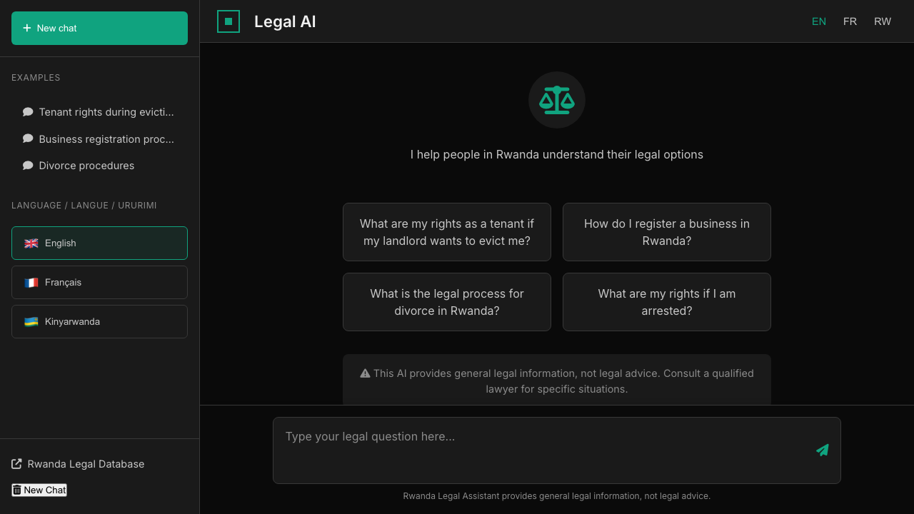 AI Legal Assistant